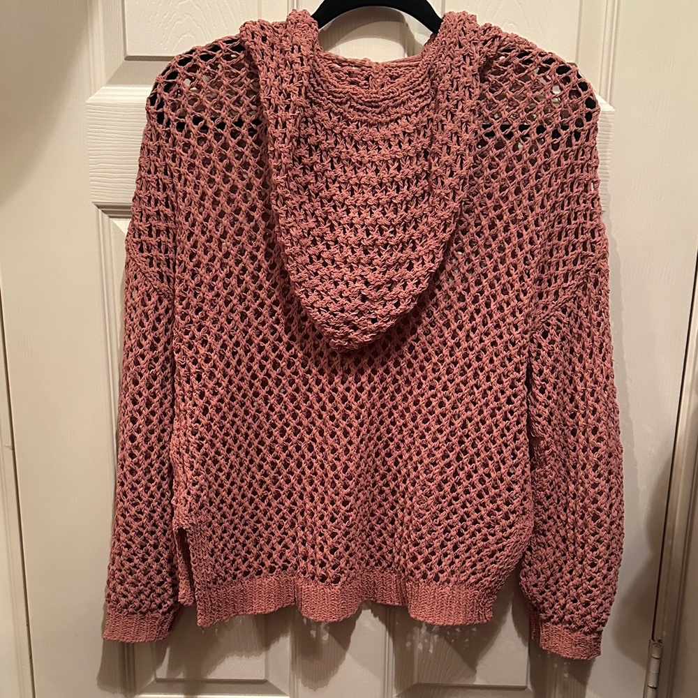 Women's Pink Knit Sweater